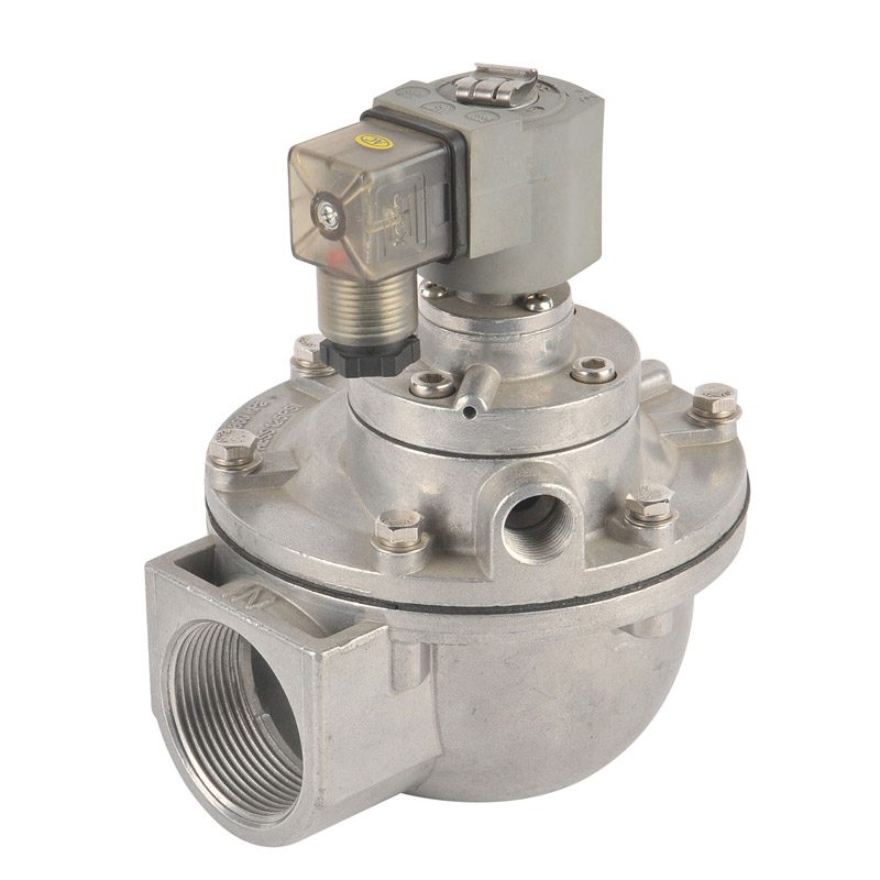Right angle pulse jet valve